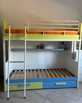 Letto a castello DOIMO City Line + materasso nuovo