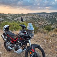 APRILIA TUAREG 660 NERO OPACO TELAIO ROSSO