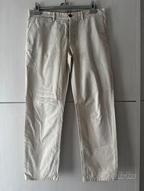 Pantaloni Chino Incotex W34 48 IT Beige