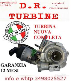 TURBINA COMPLETA NUOVA 1.3 5430970000 MULTIJET