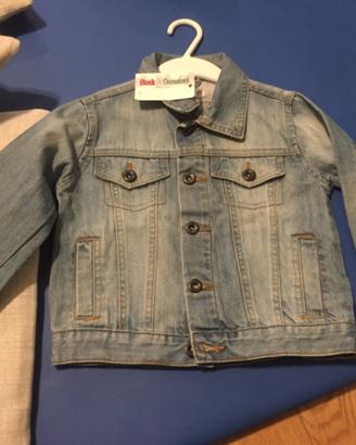 Giubbino jeans bambino
