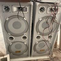 Coppia Casse Malone 500w ognuna