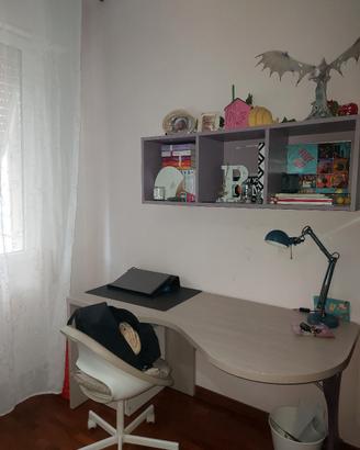 Cameretta a Ponte +Scrivania + Librerie