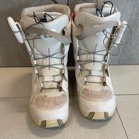 Scarponi snowboard donna Salomon Pearl White N.42