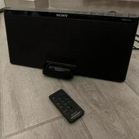 SONY CASSA STEREO Dock-station ricarica Bluetooth
