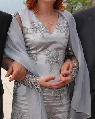 Splendido e prezioso vestito tubino  da cerimonia