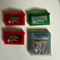 Pokemon per game boy advance/color