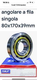 SKF 7316 BECBM Cuscinetto a sfere
