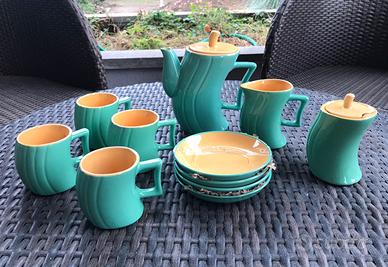 Servizio nuovo thè/caffè anni 80 Naj Oleari