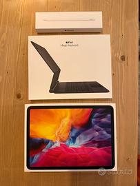 iPad Pro 2 Gen. 11” + Magic Keyboard, Apple pencil