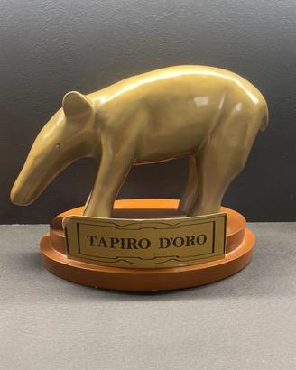 Tapiro d’Oro Striscia la Notizia salvadanaio raro