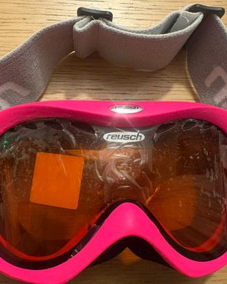 Maschera pink Reusch nuova