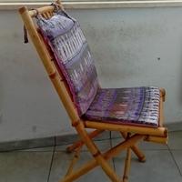 Sedia pieghevole in bambù 