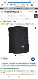 Cassa coppia rcf 710 con cover originali in garanz