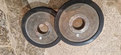 Dischi pesi 2x 5kg olimpionici