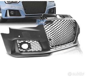 PARAURTI ANTERIORE AUDI A3 8V 12 16 LOOK RS3 CROMO