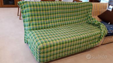 Copridivano due posti imbottito