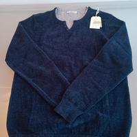 Maglia blu taglia M