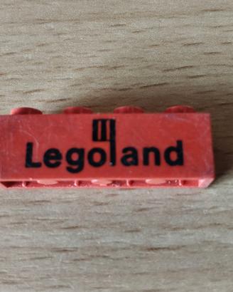 Mattoncino LEGO vintage con logo Legoland