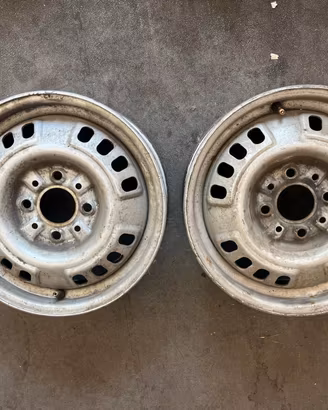Coppia Cerchi in Ferro 13" Originali Lancia d'Epo