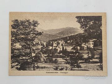 FONTANIGORDA PAESAGGIO ITALIA CARTOLINA VIAGGIATA