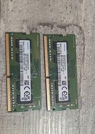 8GB RAM DDR4 3200MHz Samsung (Kit 2x4GB) per Lapto