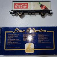 H0 Scale Coca-Cola Wagon Vagone Treno Lima