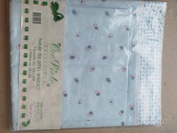 Happidea lenzuolo singolo con una federa