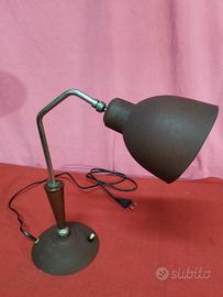 Lampada da tavolo anni 70 design modernariato 