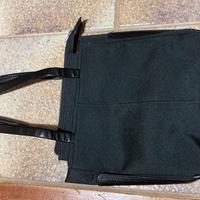 Borsa in tessuto nera