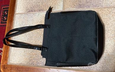 Borsa in tessuto nera