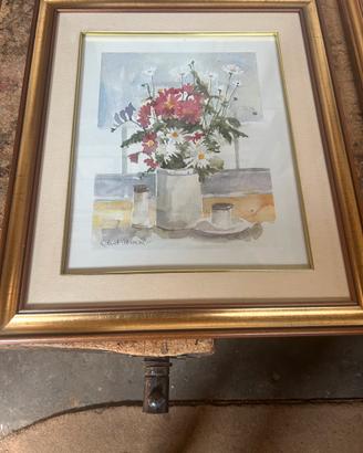 Quadro vintage natura morta