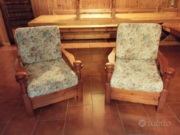 arredamento taverna in legno di ciliegio 