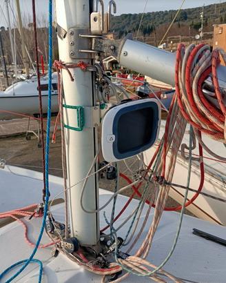 Staffa per bussola da regata