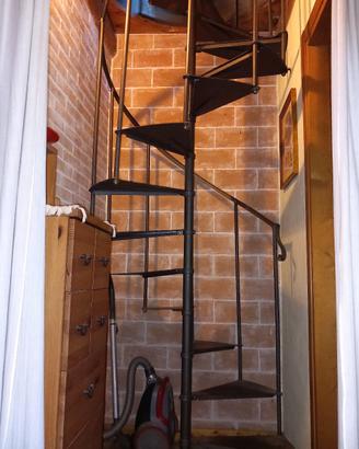 scala a chiocciola in ferro