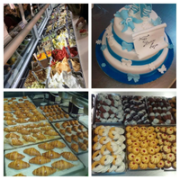 Pasticcere, tavola calda colazione,