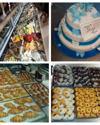 Pasticcere, tavola calda colazione,