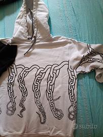 felpa octopus bianca