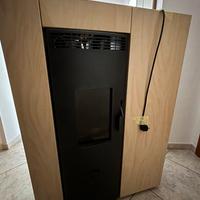 Termo stufa pellet thermos tesi 9kw