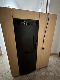 Termo stufa pellet thermos tesi 9kw