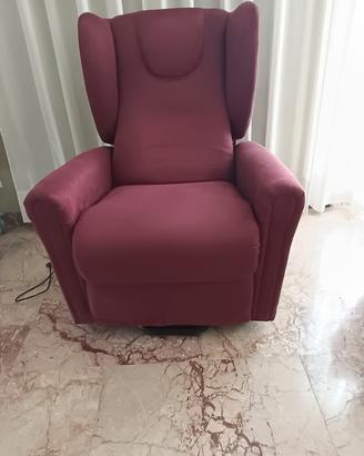 Poltrona Lady Bergère due motori  reclinabile