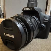 Canon eos 2000d kit più accessori