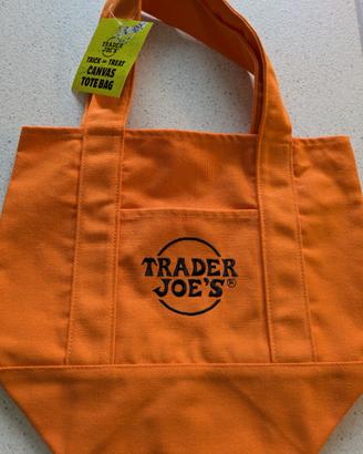tote bag mini  trader Joe's