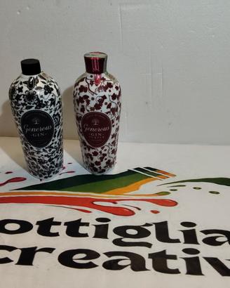 COPPIA GIN GENEROUS  2 BOTTIGLIE VUOTE 