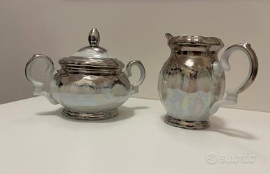 Zuccheriera +lattiera in porcellana Bavaria