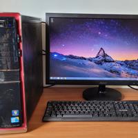 PC COMPUTER HP i7 8GB RAM SSD+HDD+SCHERMO