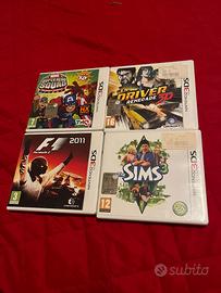 Lotto 4 giochi Nintendo 3DS