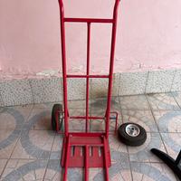 Carrello portapacchi sponda pieghevole