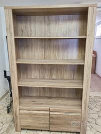 Libreria colore rovere