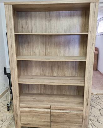 Libreria colore rovere